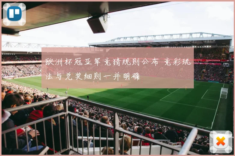 欧洲杯冠亚军竞猜规则公布 竞彩玩法与兑奖细则一并明确
